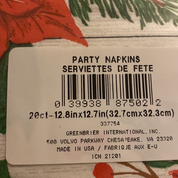 Table plate napkins, and table cover sets - Picture 3 of 7